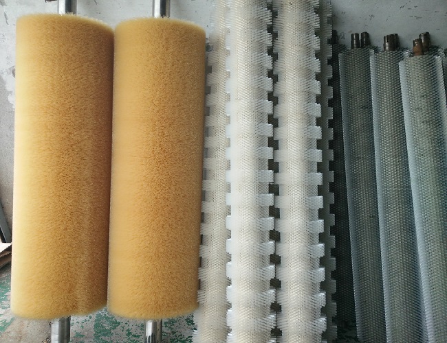 外徑500波紋尼龍工業毛刷輥加工生產